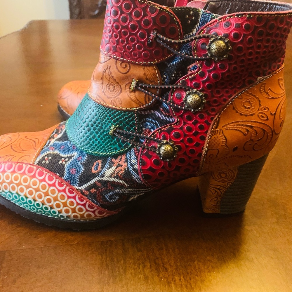 Socofy ankle boots